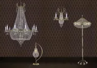 Lámpara de mesa de cristal S229CLN
