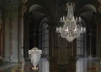 Lámpara de mesa de cristal S204CLN