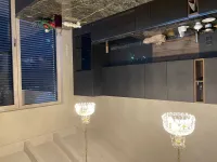 Lámpara de cristal colgante L297CLN