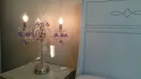 Lámpara de mesa de cristal ALA127