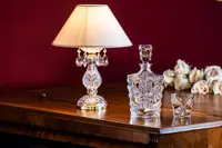 Lámpara de mesa de cristal ES100102ACPB