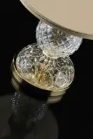 Lámpara de mesa de cristal ES1371001BPB