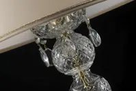 Lámpara de mesa de cristal ES137102-2BPB Lámpara de mesa de cristal ES137102-2BPB