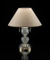 Lámpara de mesa de cristal ES137102-2BPB Lámpara de mesa de cristal ES137102-2BPB