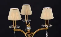 Lámpara de mesa de latón LLCH03S BRASS BEIGE