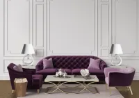 Lámpara de mesa de cristal S-ALI-2