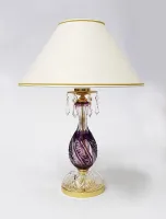 Lámpara de mesa de cristal ES662114