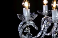 Lámpara de araña de cristal lisa EL2248023
