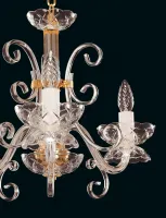 Lámpara de araña de cristal lisa  EL412300 - detalle