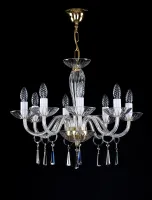 Lámpara de araña de cristal lisa L146CE