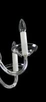 Lámpara de araña de cristal lisa LW513080100G - detalle