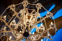 Lámpara de cristal estilo María Teresa  L16414