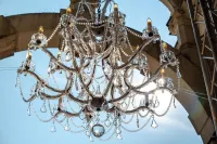 Lámpara de cristal estilo María Teresa  L16414