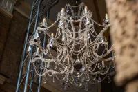Lámpara de cristal estilo María Teresa  L16414