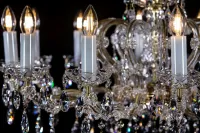 Lámpara de cristal estilo María Teresa L419CLN