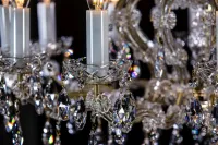 Lámpara de cristal estilo María Teresa L419CLN