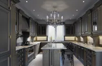 Lámparas de cristal estilo María Teresa para la cocina L421CE