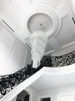 Lámpara de cristal de espiral LW303200201Ni