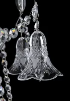 Lámpara de araña de cristal de lujo EL67212+319LPNi