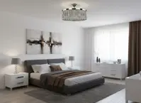 Lámpara de techo estilo tambor L193CLN