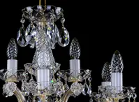 Lámparas de cristal estilo María Teresa L421CE - detalle