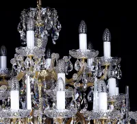 Lámpara de cristal estilo María Teresa L397CLN