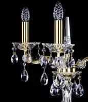 Lámpara de mesa de cristal S409CLN