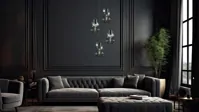 Lámpara colgante de diseño L-MAN-FLO01