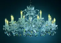 Lámpara de cristal estilo María Teresa APL076
