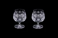 Juego de vasos de ron cortados 2 uds 12010-250ml