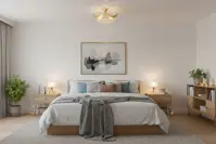 Lámpara de techo cuadrada L245CLN