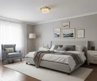 Lámpara de techo cuadrada TX321000604