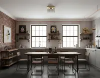 Lámpara de techo cuadrada TX321000704