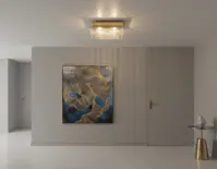 Lámpara de techo cuadrada TX321000708