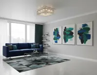 Lámpara de techo cuadrada TX321000812