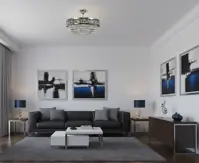 Lámpara de techo estilo cesta EL722905