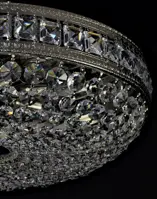 Lámpara de techo estilo cesta LW014090100G  - detalle