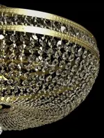 Lámpara de techo estilo cesta LW014120200G - detalle