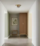 Lámpara de techo de latón EL691300