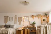 Lámpara de techo estilo cesta TX355000212