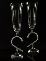 Copas de cristal para bodas - abiertas 2 tr.