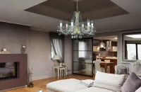 Lámpara de araña de cristal para el salón L085CLN