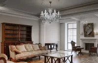 Lámpara de araña de cristal para el salón EL177609PB 