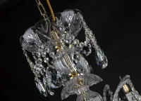 Lámpara de araña de cristal EL1021601PB - detalle