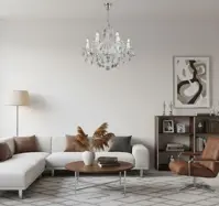 Lámpara de araña de cristal EL110604oPB