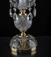 Lámpara de mesa de cristal ES100101PB