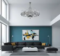 Lámpara de araña de cristal L059CLN Lámpara de araña de cristal L059CLN