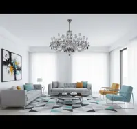 Lámpara de araña de cristal L059CLN Lámpara de araña de cristal L059CLN