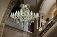 Lámpara de cristal estilo María Teresa L16422