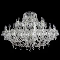 Lámpara de araña de cristal grande LW151362230G